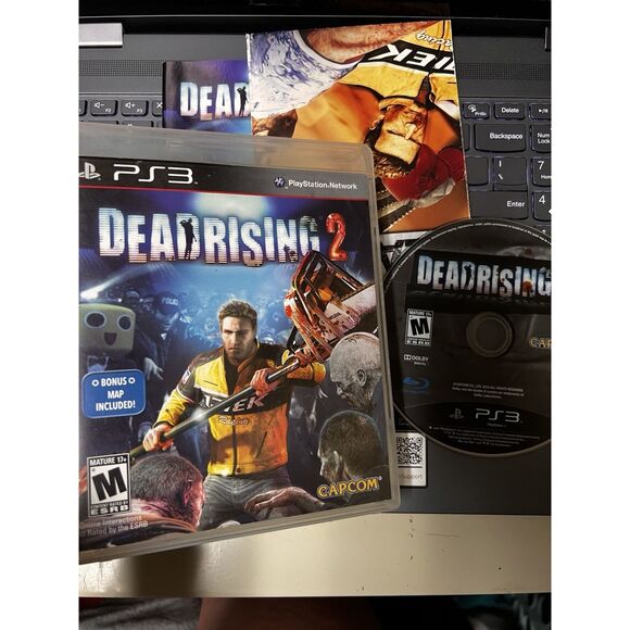 035-002 Dead Rising 2 PS3 PlayStation 3 Complete CIB Map Game - Picture 1 of 5